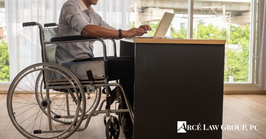 employee using wheelchair